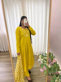 Antique Fashion 1 Kurti Pant Set  - XL