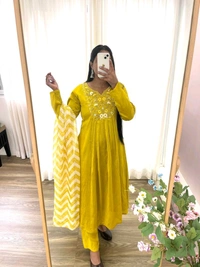 Antique Fashion 1 Kurti Pant Set  - XL