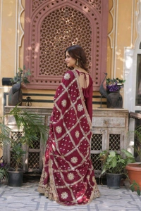 Antique Fashion 1 Gown With Dupatta Collection  - colour 2, 2XL