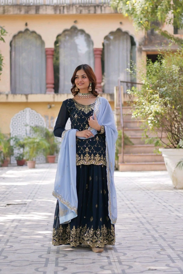 Antique Fashion 1 Kurti Plazo Set Collection  - XL, colour 1