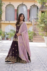 Antique Fashion 1 Kurti Plazo Set Collection  - XL, colour 2