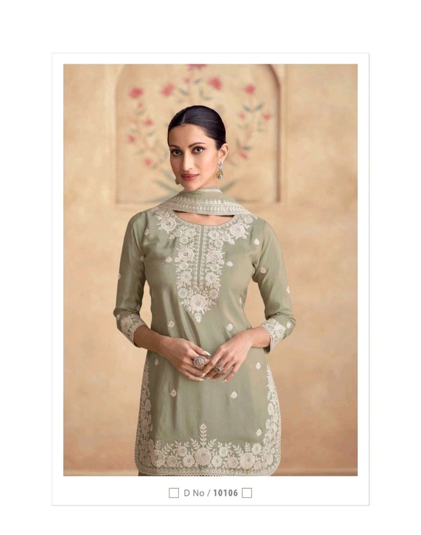 Antique Fashion 1 Kurti Plazo Set Collection  - S