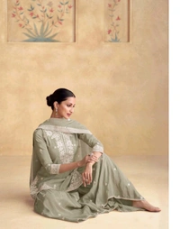 Antique Fashion 1 Kurti Plazo Set Collection  - XL