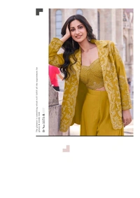 Antique Fashion 1 Kurti Plazo Set  - colour 2