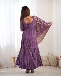 Antique Fashion 1 3 Pcs Set  - Xxxl, mauve purple