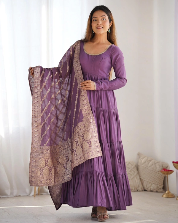 Antique Fashion 1 3 Pcs Set  - Xl, mauve purple