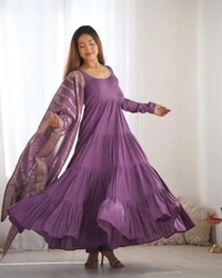 Antique Fashion 1 3 Pcs Set  - Xl, mauve purple