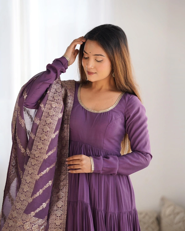 Antique Fashion 1 3 Pcs Set  - Xl, mauve purple