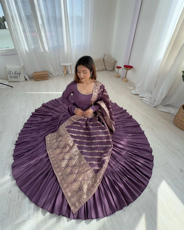 Antique Fashion 1 3 Pcs Set  - Xl, mauve purple