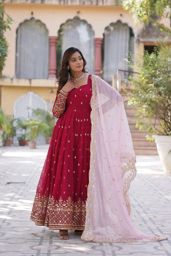 Antique Fashion 1 Gown Duppta Collection  - 2XL