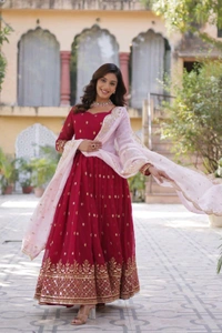 Antique Fashion 1 Gown Duppta Collection  - 2XL