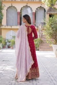 Antique Fashion 1 Gown Duppta Collection  - 2XL
