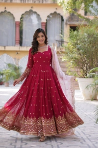 Antique Fashion 1 Gown Duppta Collection  - 2XL
