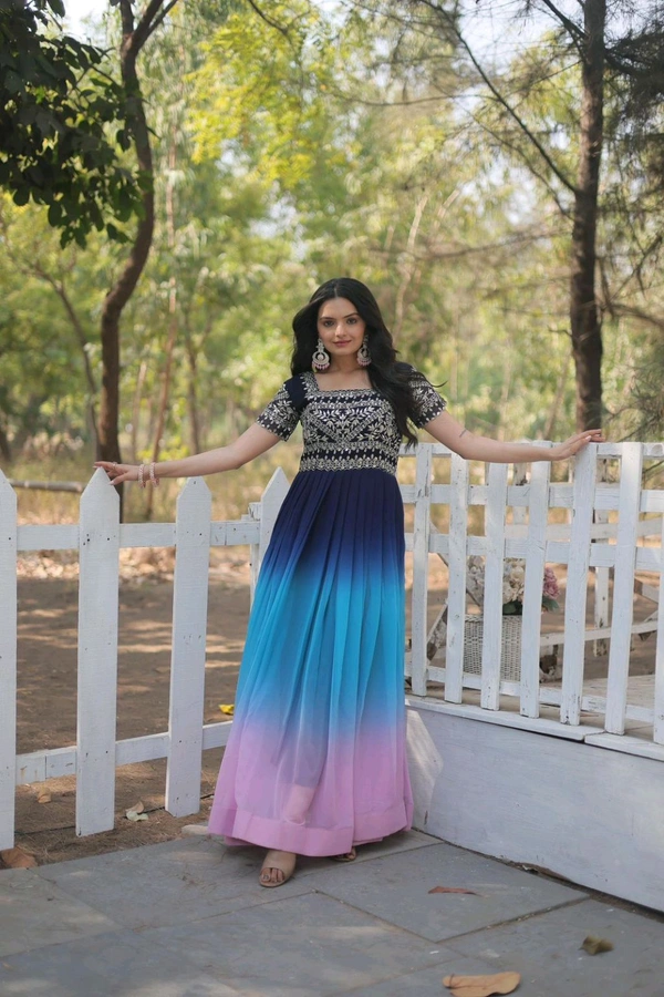 Antique Fashion 1 Beautiful Designer Gown  - XL