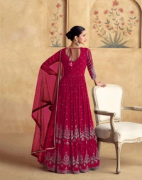 Antique Fashion 1 Designer Gown With Dupatta  - colour 1, M