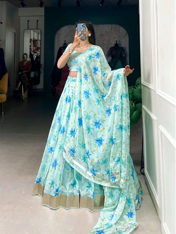 Antique Fashion 1 Designer Lehenga Collection  - colour 1, Unstitched Blouse