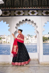 Antique Fashion 1 Paithani Lehenga Collection  - colour 1, Unstitched Blouse