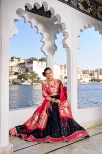 Antique Fashion 1 Paithani Lehenga Collection  - colour 1, Unstitched Blouse