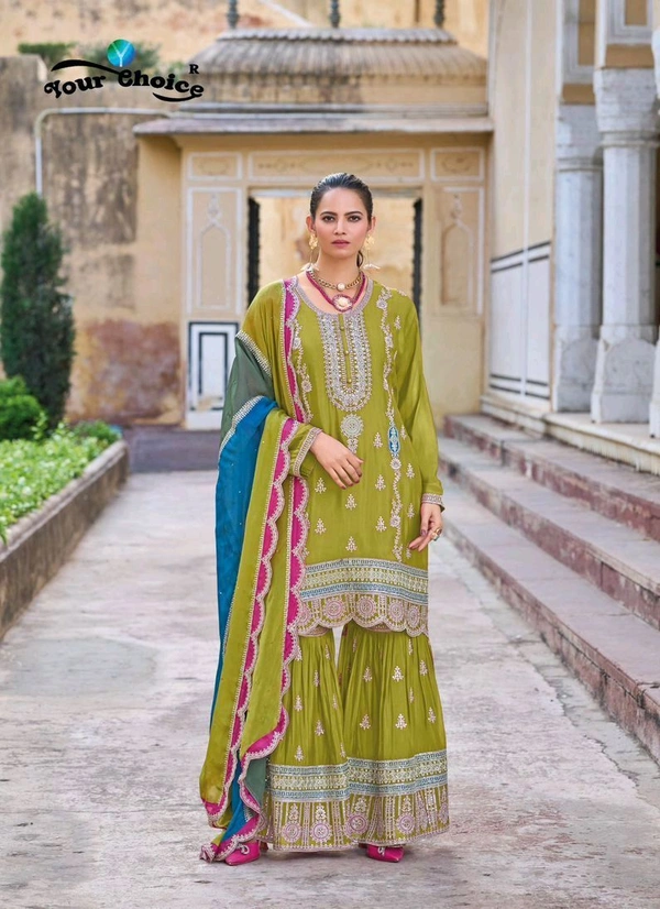 Antique Fashion 1 Kurti Plazo Set - colour 1, M