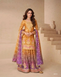 Antique Fashion 1 Kurti Plazo Set Collection  - colour 2, S