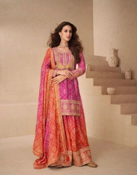 Antique Fashion 1 Kurti Plazo Set Collection  - XL
