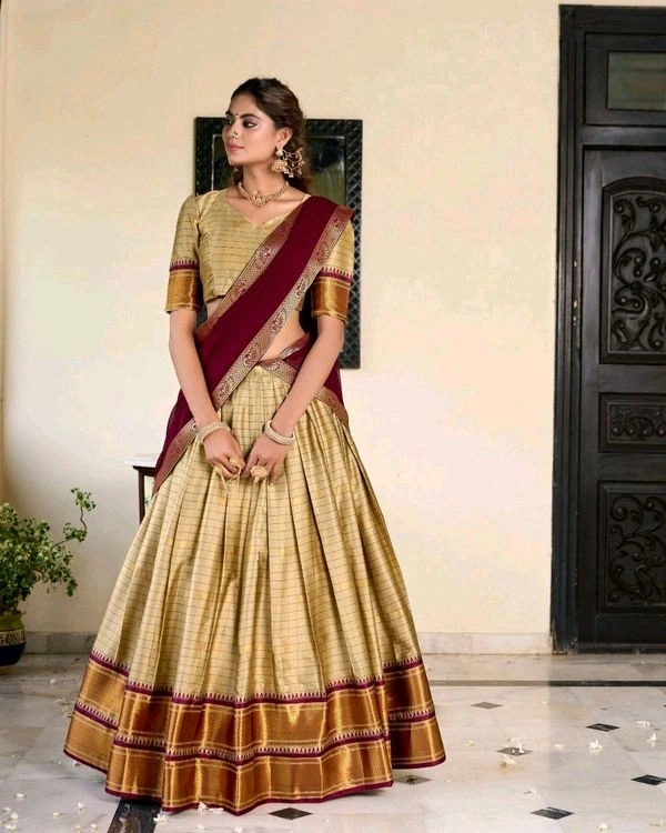 Antique Fashion 1 Paithani artistry on Cotton Silk an elegant tribute to cultural heritage   - colour 3, Flair = 3.70, Stitched Blouse