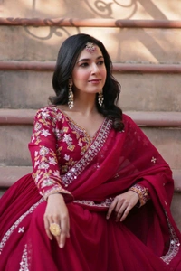Antique Fashion 1 Alia Cut Gown With Dupatta  - colour 1, 2XL