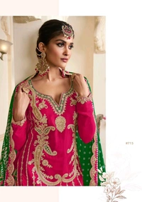 Antique Fashion 1 Kurti Pant Duppta Collection  - colour 2, M