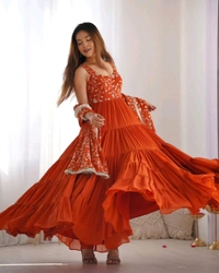 Antique Fashion 1 Anarkali Gown Set Collection  - S, colour 2