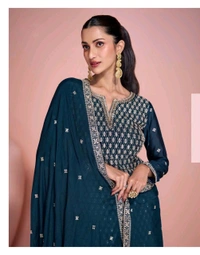 Antique Fashion 1 Sharara Set  - S
