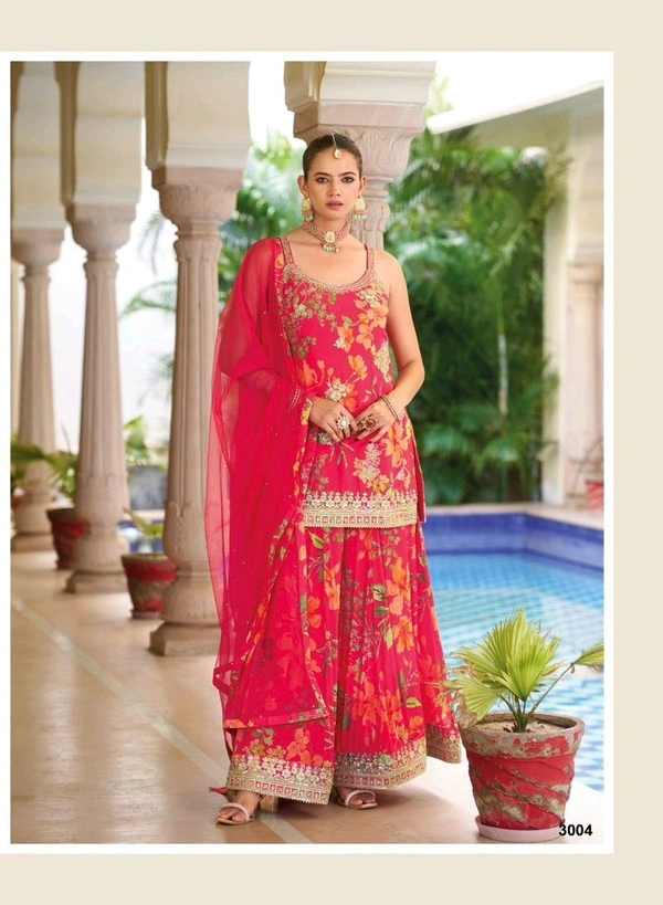 Antique Fashion 1 Sharara Set - S