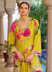 Antique Fashion 1 Sharara Set - M