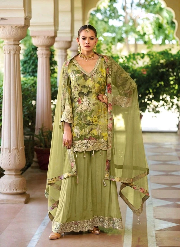 Antique Fashion 1 Sharara Set - M