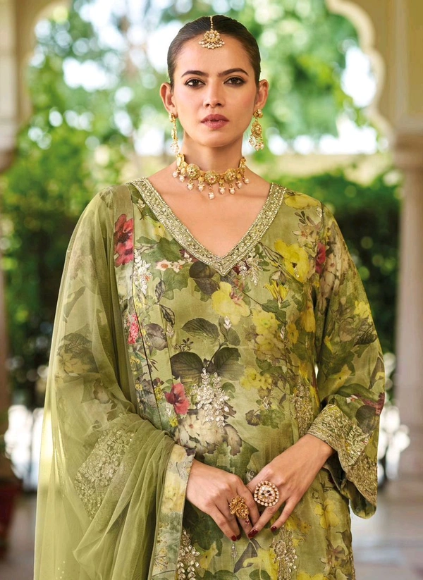 Antique Fashion 1 Sharara Set - M