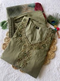 Antique Fashion 1 Kurti Pant Duppta Collection  - L, colour 2