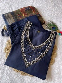 Antique Fashion 1 Designers Kurti Pent Dupatta Set - M (38), colour 2