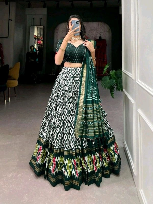 Antique Fashion 1 Lehenga  - colour 4, Stitched Blouse
