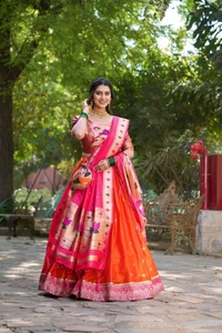 Antique Fashion 1 Paithani Lehenga Collection - colour 1, Stitched Blouse