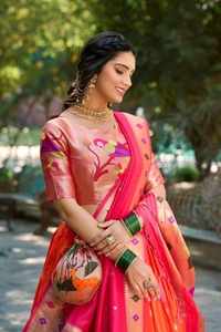 Antique Fashion 1 Paithani Lehenga Collection - colour 1, Stitched Blouse