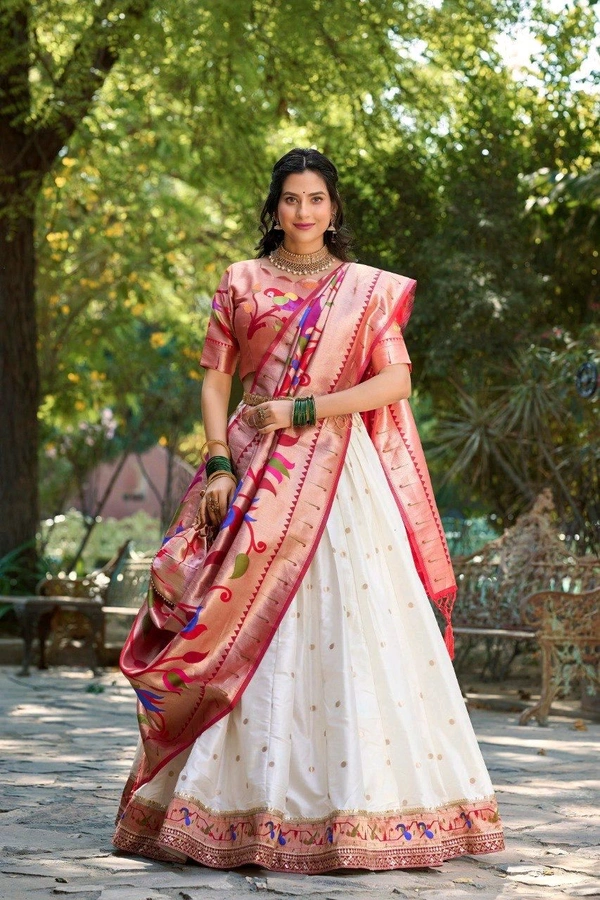 Antique Fashion 1 Paithani Lehenga Collection - colour 2, Unstitched Blouse