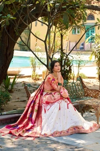 Antique Fashion 1 Paithani Lehenga Collection - colour 2, Unstitched Blouse