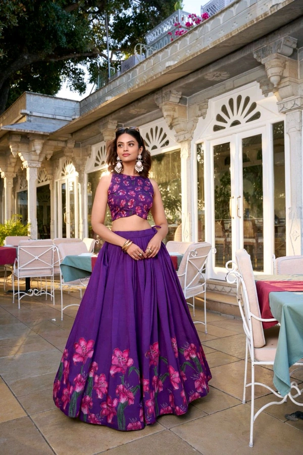 Antique Fashion 1 Designer Lehenga Choli 2024 - colour 2, Unstitched Blouse