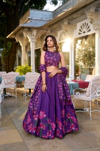 Antique Fashion 1 Designer Lehenga Choli 2024 - colour 2, Unstitched Blouse