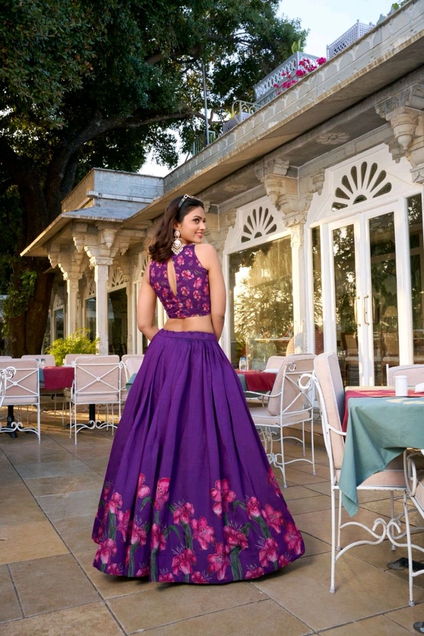 Antique Fashion 1 Designer Lehenga Choli 2024 - colour 2, Unstitched Blouse