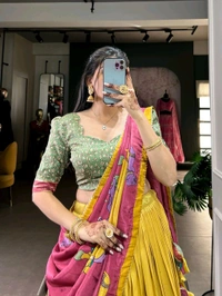 Antique Fashion 1 Lehenga Collection For Wedding Season  - colour 3, Stitched Blouse