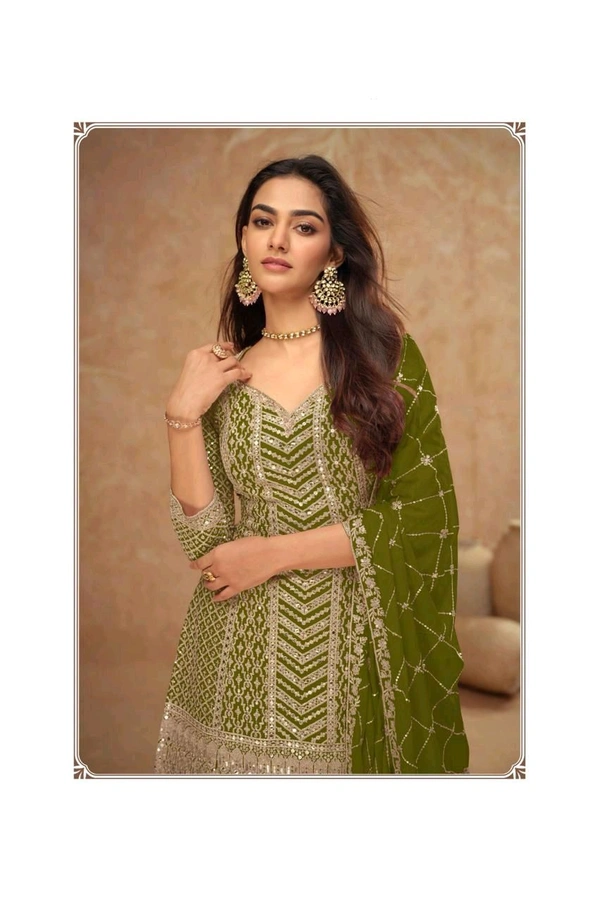 Antique Fashion 1 Kurti Plazoo Set Collection  - colour 1, Xl