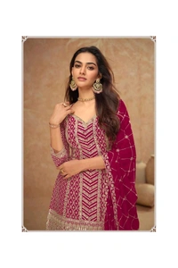 Antique Fashion 1 Kurti Plazoo Set Collection  - colour 3, Xl