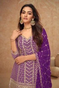 Antique Fashion 1 Kurti Plazoo Set Collection  - colour 5, S