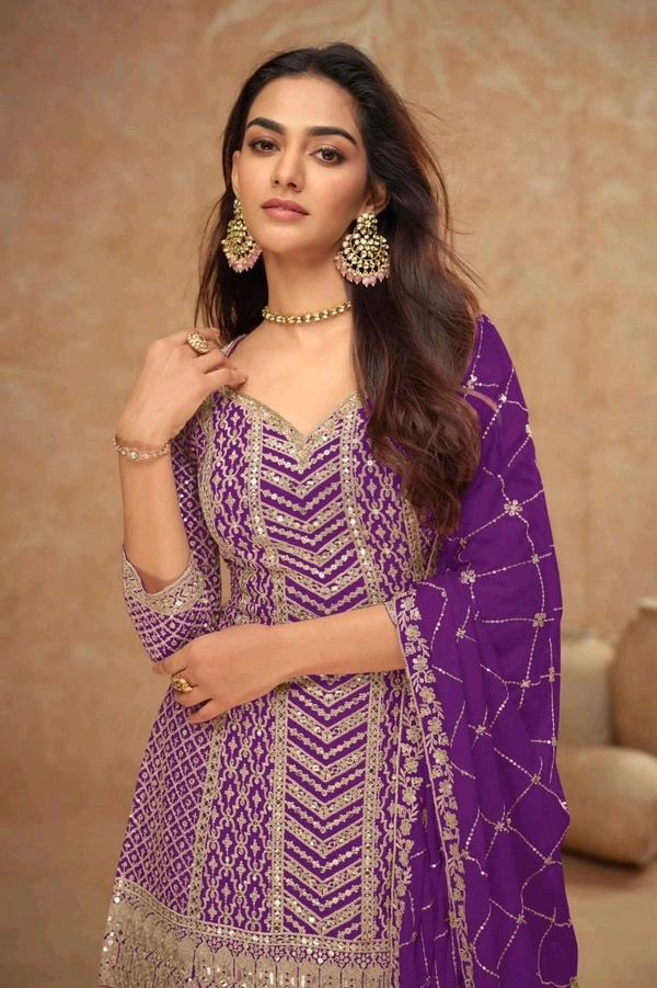 Antique Fashion 1 Kurti Plazoo Set Collection  - colour 5, S