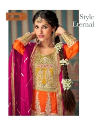 Antique Fashion 1 Kurti Plazoo Set Collection  - Xxl, colour 2